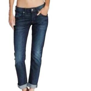 Hudson Bacara Crop Straight Cuffed Jeans 26